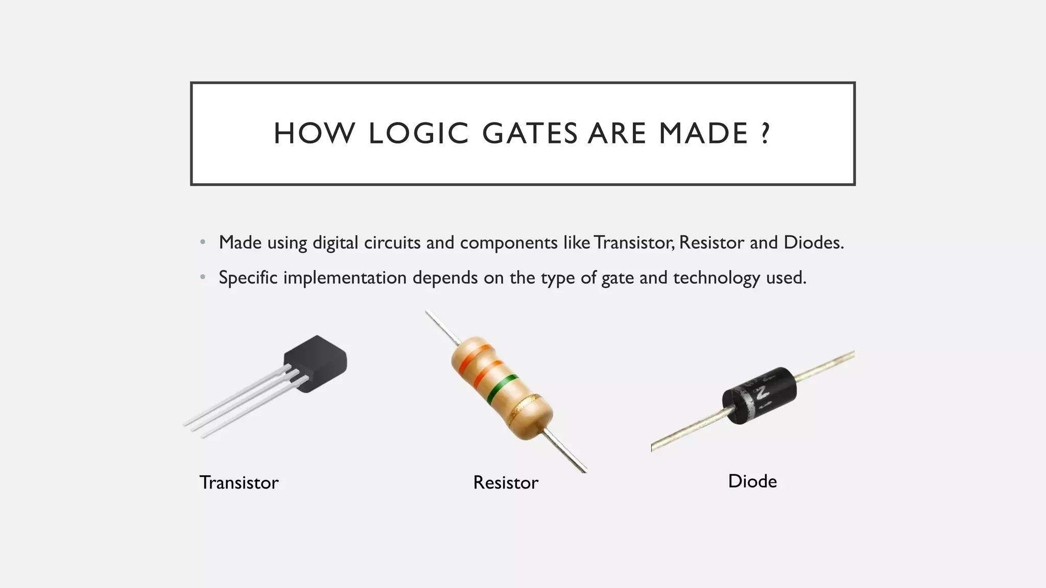 Practical Uses of Logic Gates | PDF