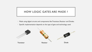 Practical Uses of Logic Gates | PDF