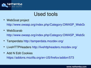 Practical Web Attacks