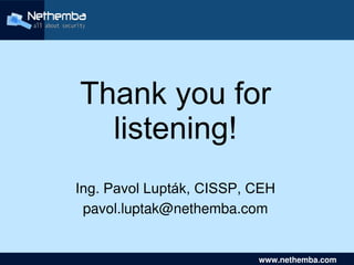 Practical Web Attacks