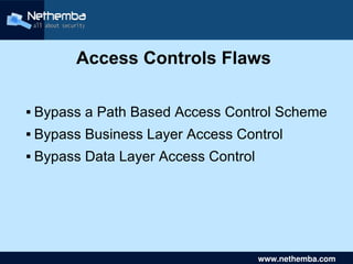 Practical Web Attacks