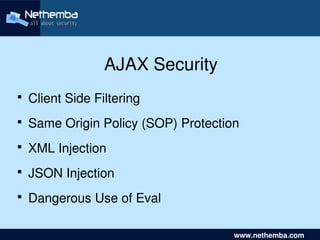 Practical Web Attacks