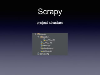 Practical webcrawling with scrapy | PPT