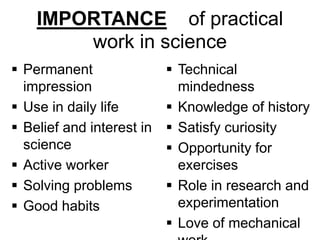 Hands-On Practical Work In Science: Does It Really Matter? – BLGQMG