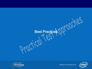 Best Practices




                 Software and Services Group
                                               13
                                               13
 