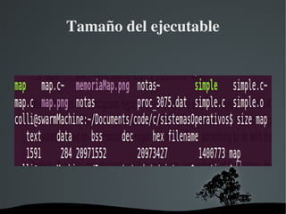 Tamaño del ejecutable




           
 