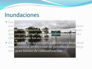 Inundaciones
 
