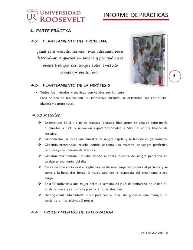 Informe 2 bioquimica determinacion de glucosa Informe 2 bioquimica determinacion de glucosa