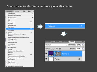 Si no aparece seleccione ventana y ella elija capas
 