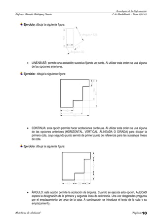 Practicas De  Autocad