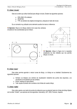 Practicas De  Autocad