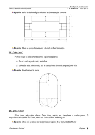 Practicas De  Autocad