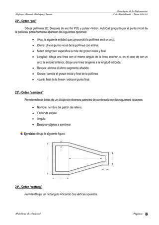 Practicas De  Autocad
