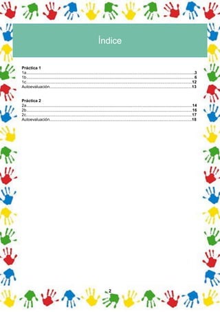2
Índice
Práctica 1
1a.......................................................................................................