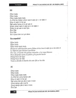 Practicas basicas de um babalawo 03