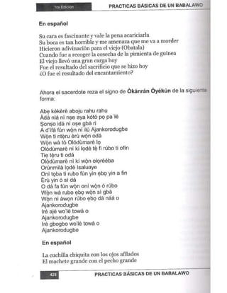 Practicas basicas de um babalawo 05