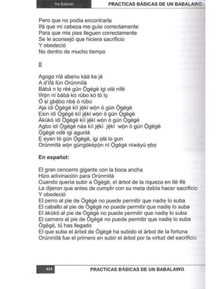 Practicas basicas de um babalawo 05