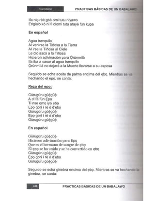 Practicas basicas de um babalawo 05