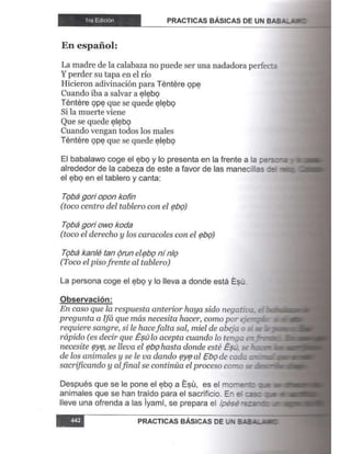 Practicas basicas de um babalawo 05