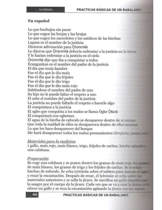 Practicas basicas de um babalawo 05