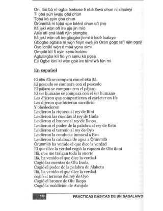 Practicas basicas de um babalawo 06