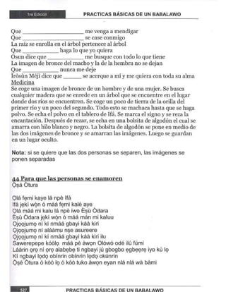 Practicas basicas de um babalawo 06