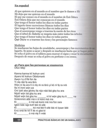 Practicas basicas de um babalawo 06