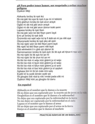 Practicas basicas de um babalawo 06