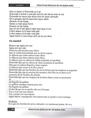 Practicas basicas de um babalawo 06