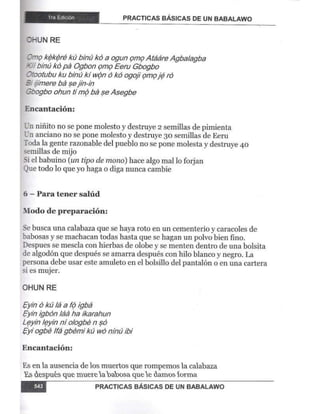 Practicas basicas de um babalawo 06