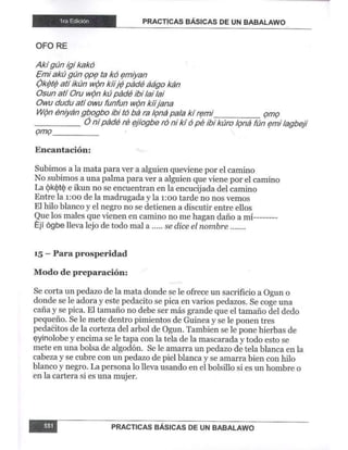 Practicas basicas de um babalawo 06