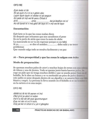 Practicas basicas de um babalawo 06