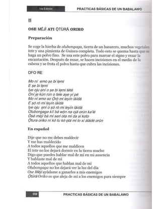 Practicas basicas de um babalawo 06