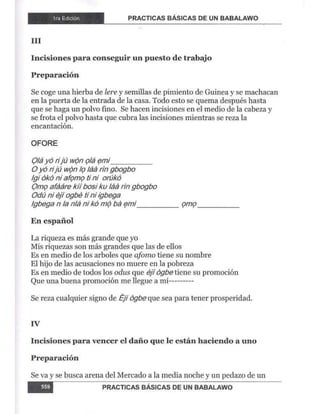 Practicas basicas de um babalawo 06