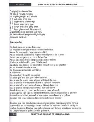 Practicas basicas de um babalawo 06