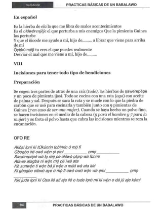 Practicas basicas de um babalawo 06