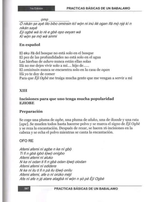 Practicas basicas de um babalawo 06