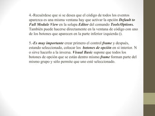 Practicas de visual basic 6.0 | PPT