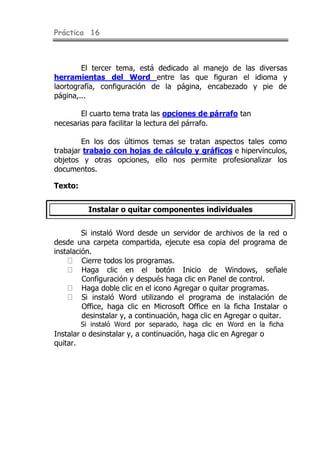 Practicas de word