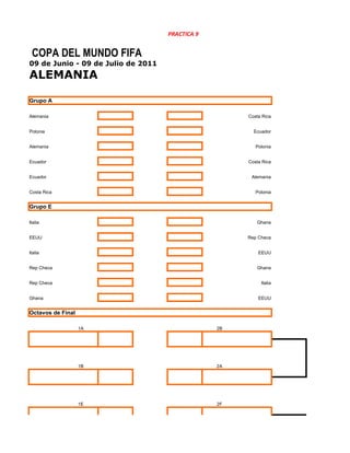PRACTICAS EXCEL GERMAN