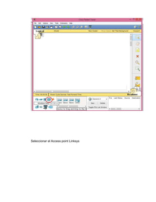 Seleccionar el Access point Linksys
 