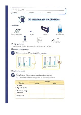Practicas de Laboratorio para Primaria - II Parte