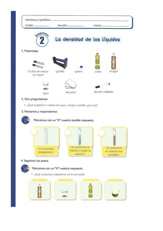 Practicas de Laboratorio para Primaria - II Parte