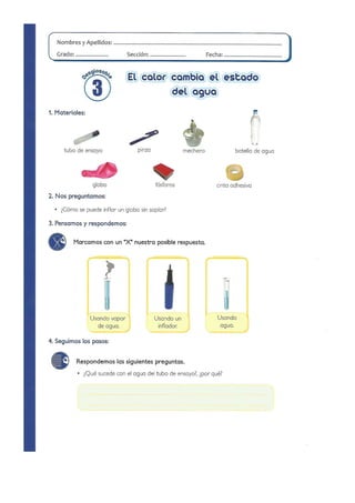 Practicas de Laboratorio para Primaria - II Parte