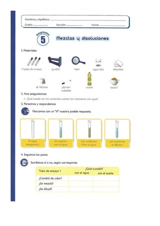 Practicas de Laboratorio para Primaria - II Parte