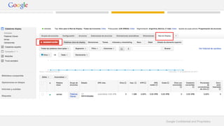 Google Confidential and Proprietary 
 