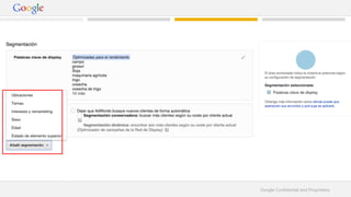 Google Confidential and Proprietary 
 