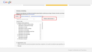 Google Confidential and Proprietary 
 
