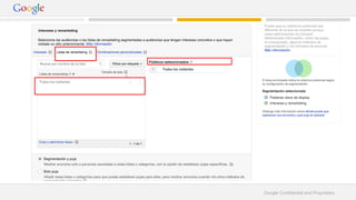 Google Confidential and Proprietary 
 