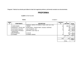 Practica tres excel | PPT